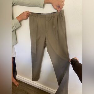 Lands' End Men's Tan Dress Pants